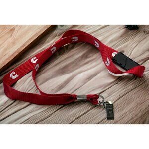 Cummins Dodge Lanyard Badge Tag Holder Red Clip Diesel Trucks